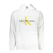 Calvin Klein Weißes Baumwoll-Sweatshirt für Herren