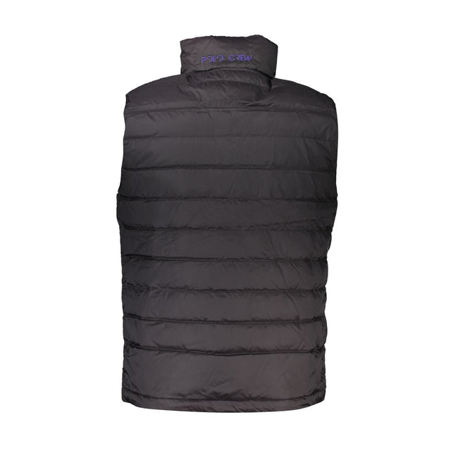 La Martina Schwarze Herrenjacke aus Polyamid