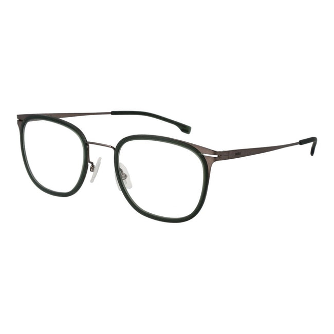 Hugo Boss Grüne Edelstahl-Brille (Gestelle)