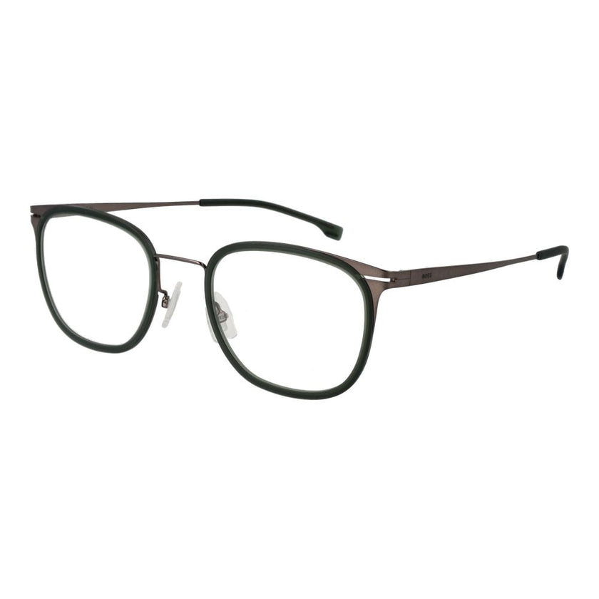 Hugo Boss Grüne Edelstahl-Brille (Gestelle)