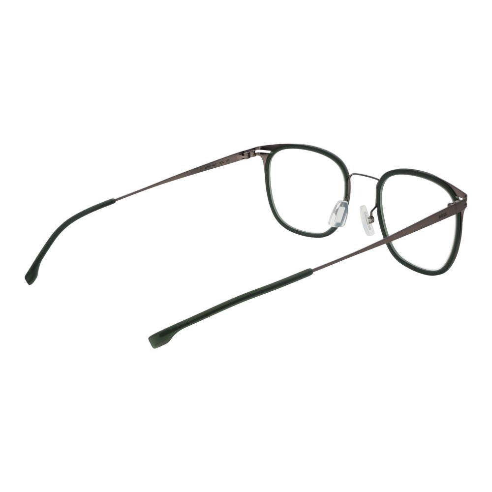 Hugo Boss Grüne Edelstahl-Brille (Gestelle)