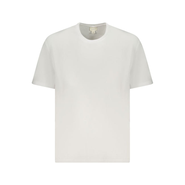 Calvin Klein Weißes Herren-T-Shirt aus Baumwolle