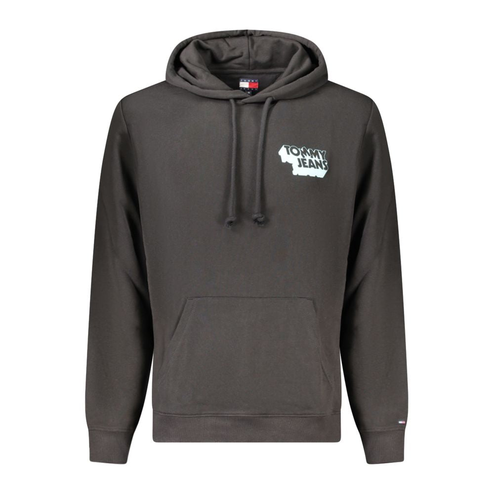 Tommy Hilfiger Black Cotton Sweatshirt for Men