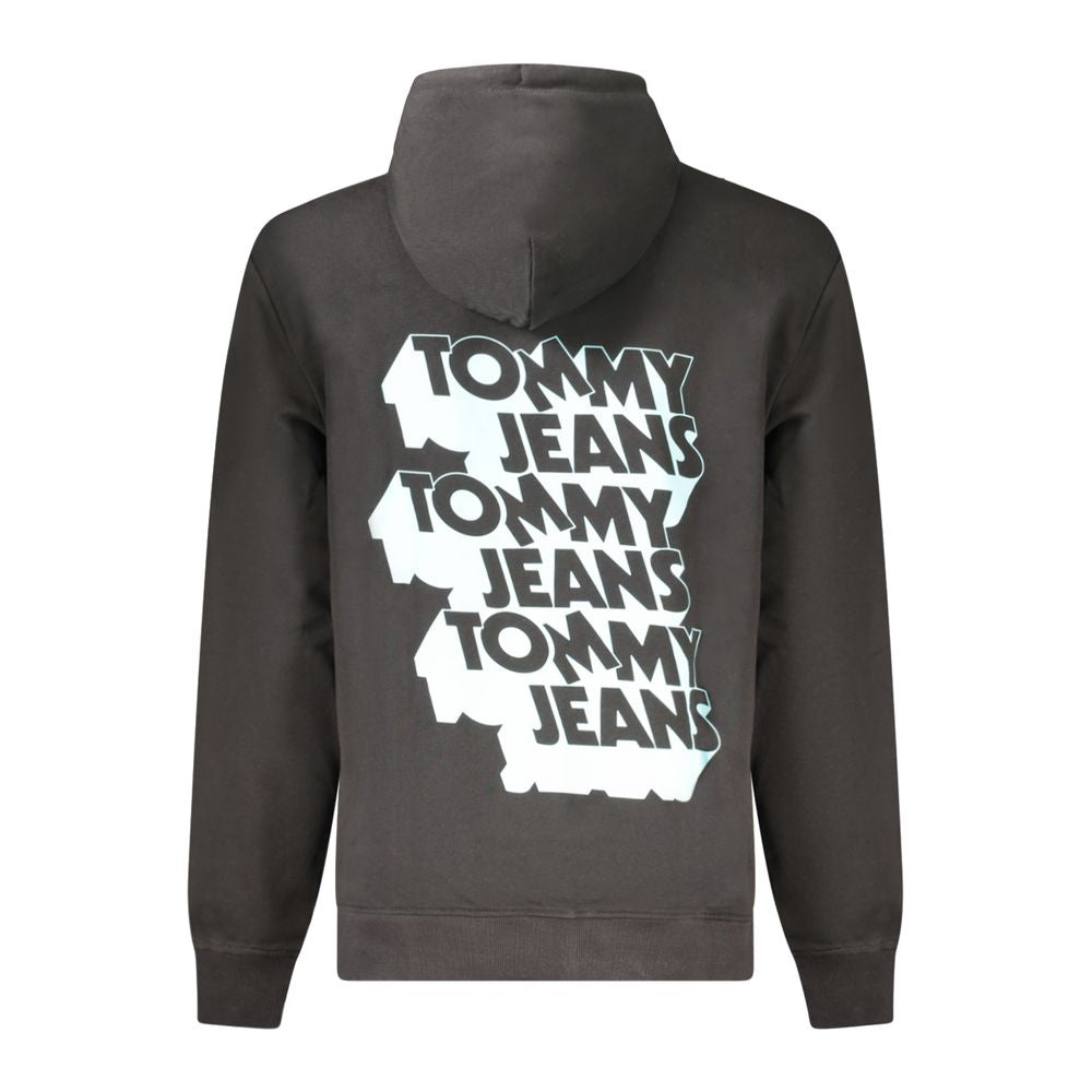 Tommy Hilfiger Black Cotton Sweatshirt for Men