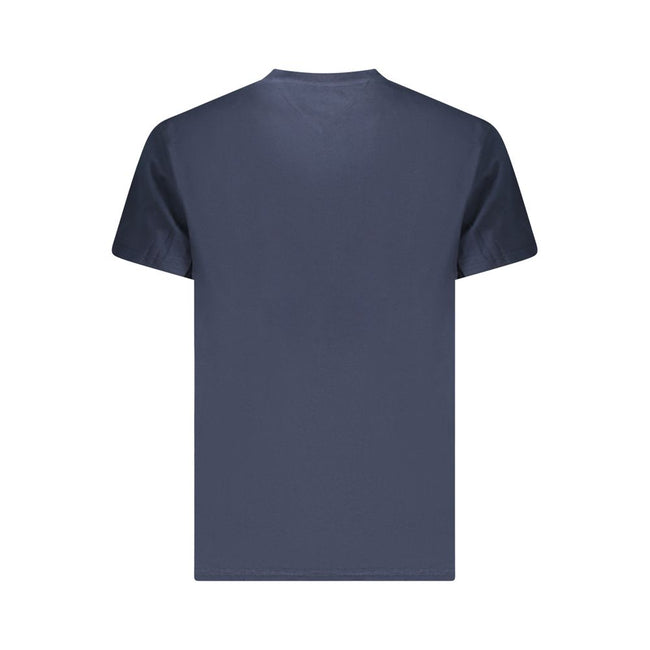 Tommy Hilfiger Blaues Baumwoll-T-Shirt für Herren