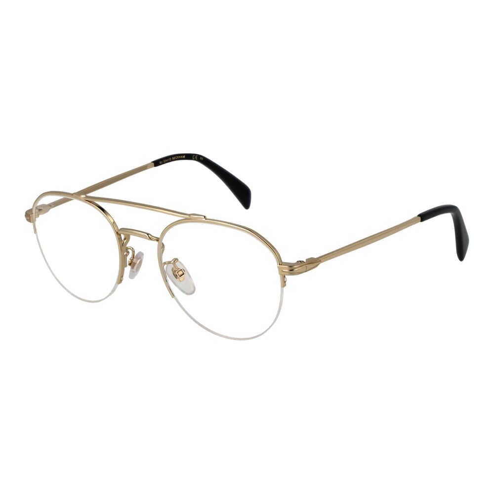 David Beckham Brille aus Goldmetall (Fassung)