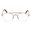 David Beckham Brille aus Goldmetall (Fassung)
