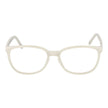 Andy Wolf Weiße Acetat-Brille (Gestell)