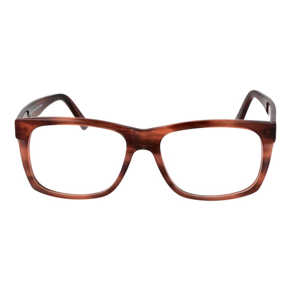 Andy Wolf Braune Brille aus Acetat (Fassung)