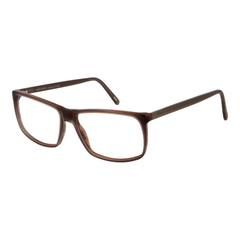 Andy Wolf Braune Brille aus Acetat (Fassung)