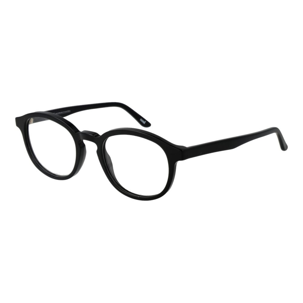 Andy Wolf Schwarze Brille aus Acetat (Gestell)