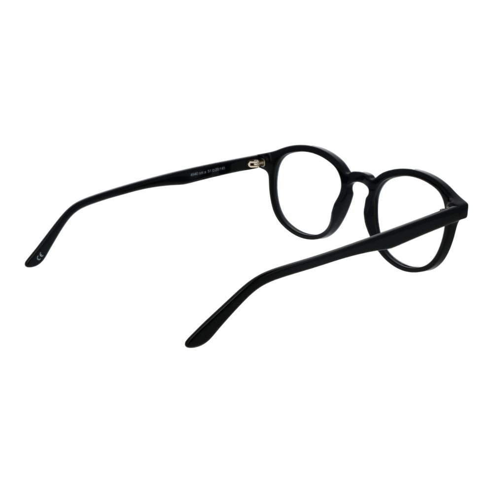 Andy Wolf Schwarze Brille aus Acetat (Gestell)