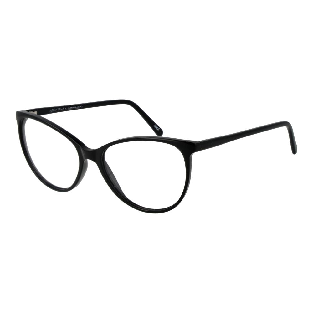 Andy Wolf Schwarze Brille aus Acetat (Gestell)