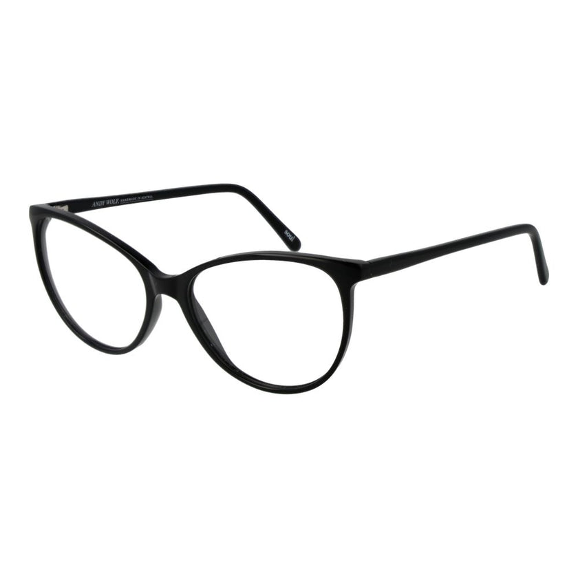 Andy Wolf Schwarze Brille aus Acetat (Gestell)