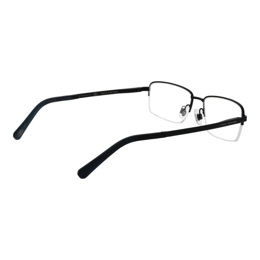 Land Rover Schwarze Edelstahlbrille (Gestell)