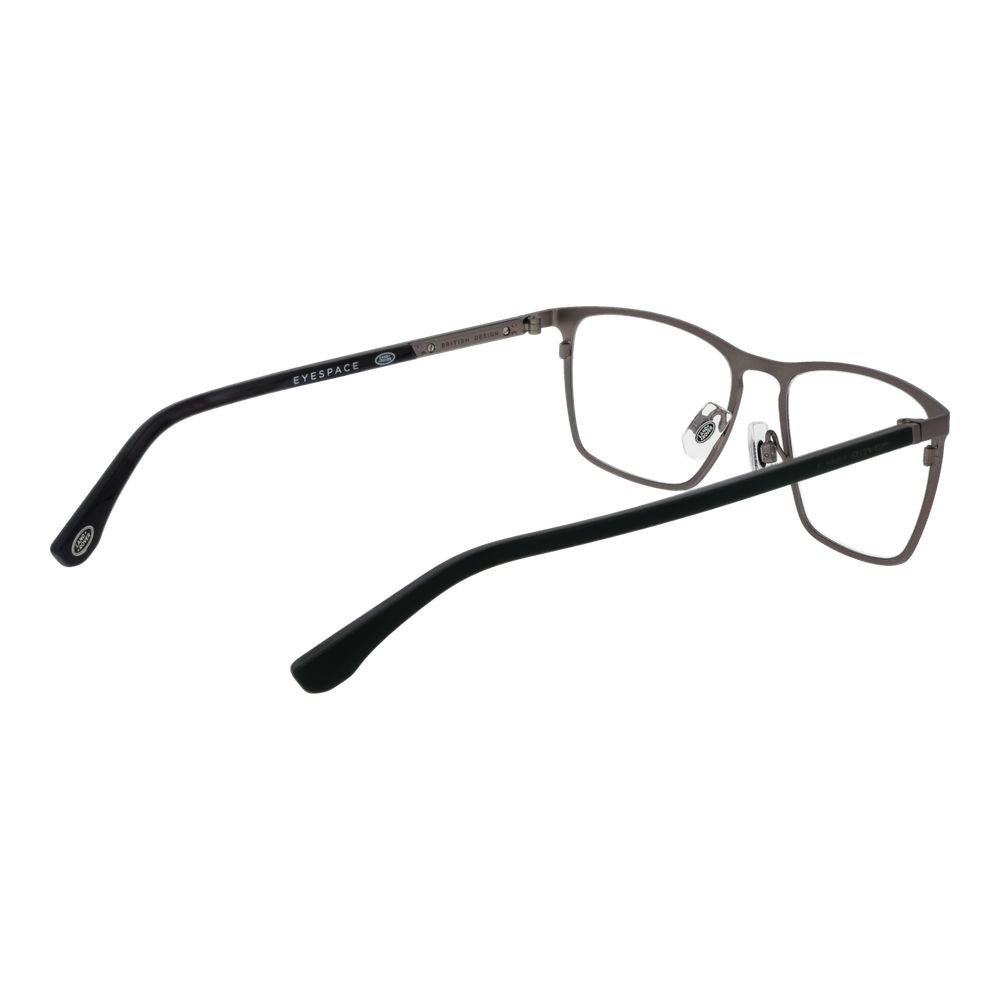 Land Rover Grau-Silberne Brillengestelle aus Edelstahl