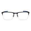 Land Rover Blaue Brille aus Edelstahl (Gestell)
