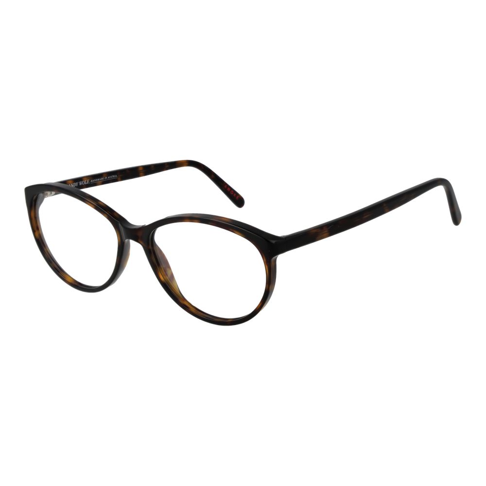 Andy Wolf Braune Brille aus Acetat (Fassung)