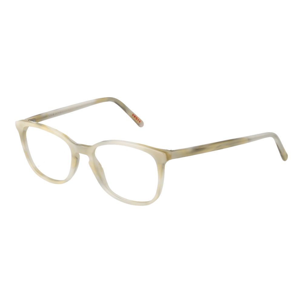 Andy Wolf Beige Acetat-Brille (Gestell)