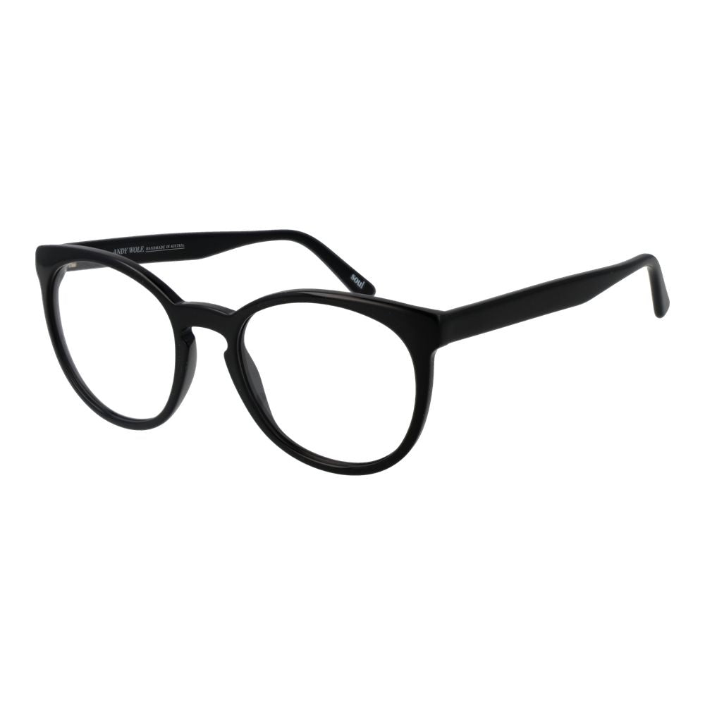 Andy Wolf Schwarze Brille aus Acetat (Gestell)
