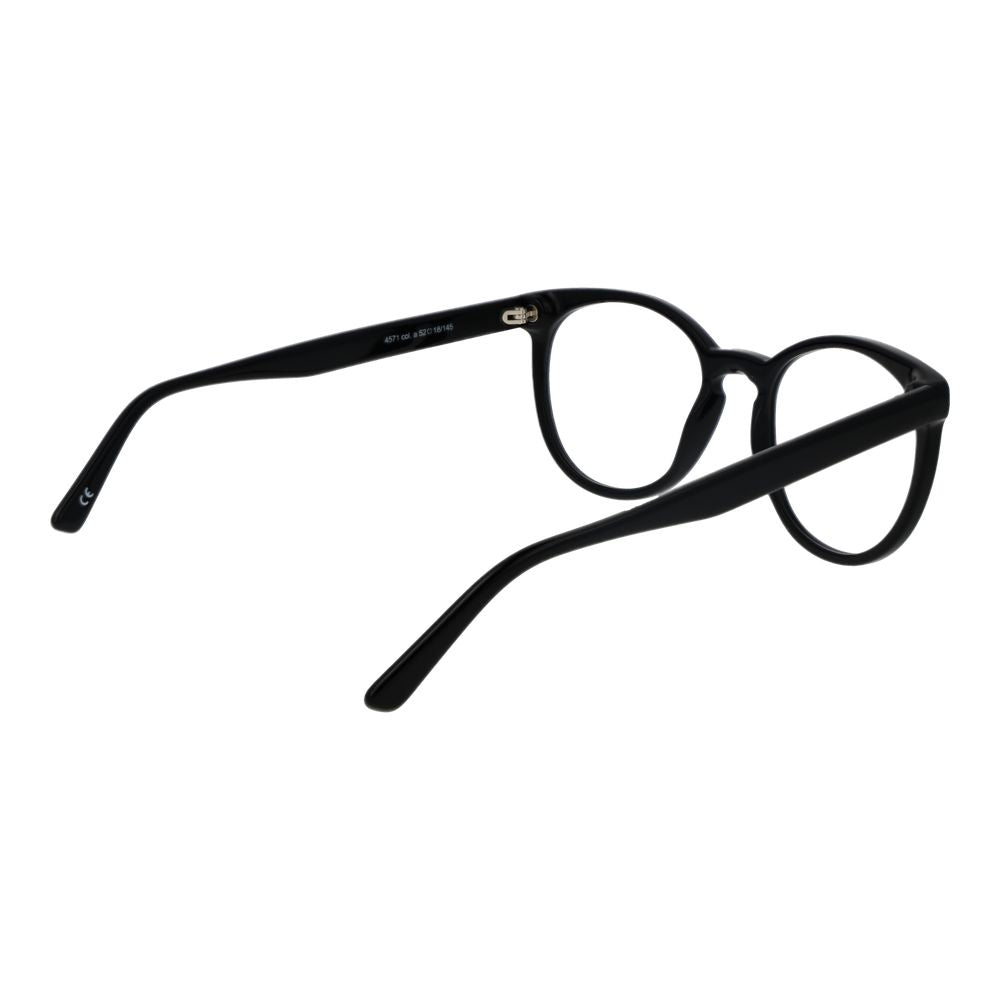 Andy Wolf Schwarze Brille aus Acetat (Gestell)
