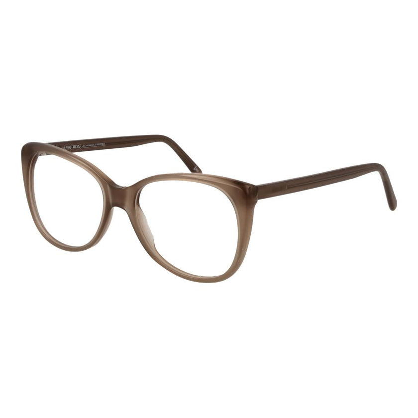 Andy Wolf Braune Brille aus Acetat (Fassung)