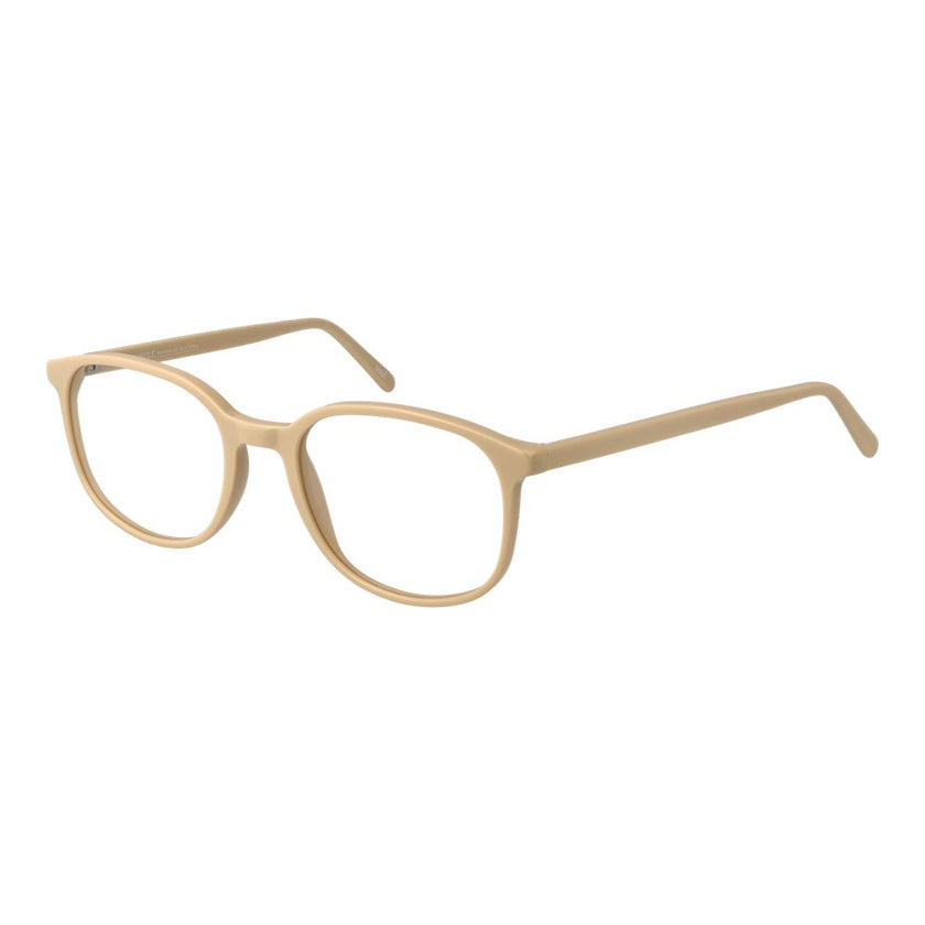 Andy Wolf Brille aus beigem Azetat (Gestell)