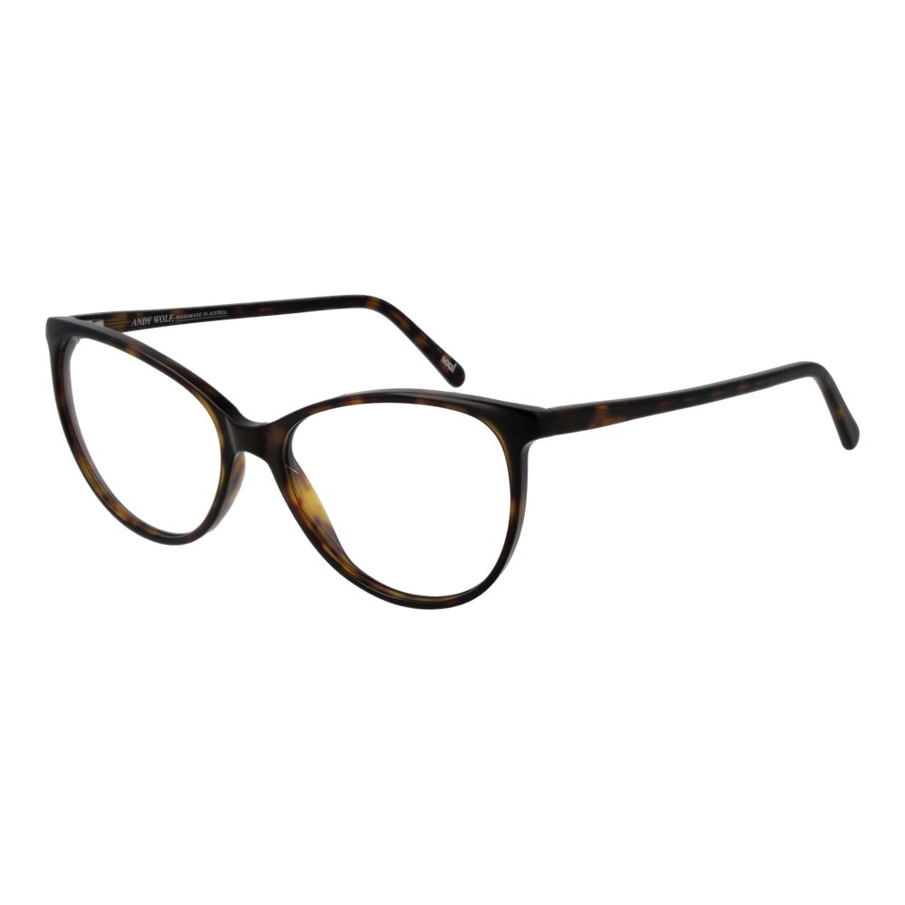 Andy Wolf Braune Brille aus Acetat (Fassung)