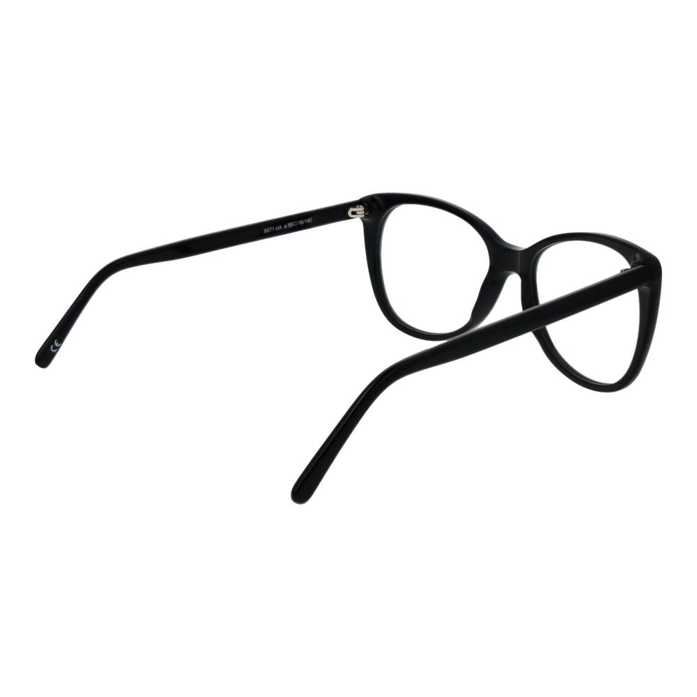 Andy Wolf Schwarze Brille aus Acetat (Gestell)