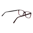 Andy Wolf Brille aus bordeauxrotem Azetat (Gestell)