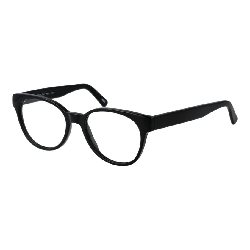 Andy Wolf Schwarze Brille aus Acetat (Gestell)