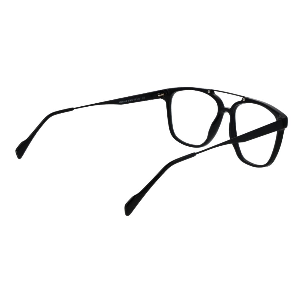Andy Wolf Schwarze Metallbrille (Fassung)