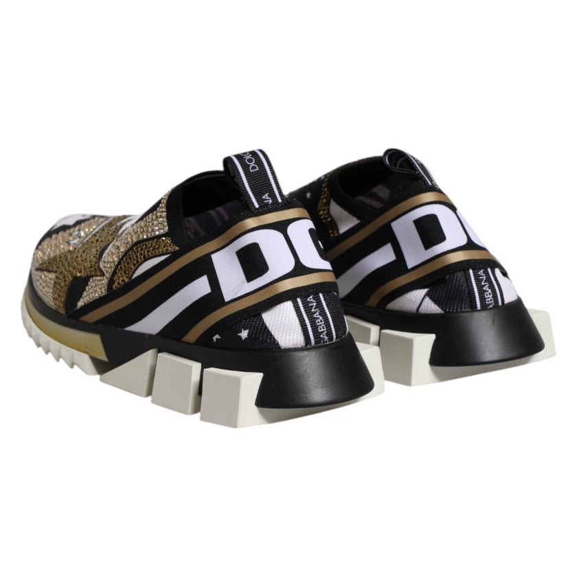 Dolce & Gabbana Multicolor Sorrento Low Top Turnschuhe Schuhe