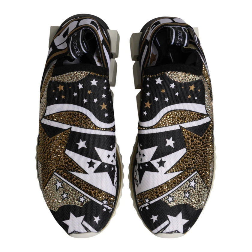 Dolce & Gabbana Multicolor Sorrento Low Top Turnschuhe Schuhe