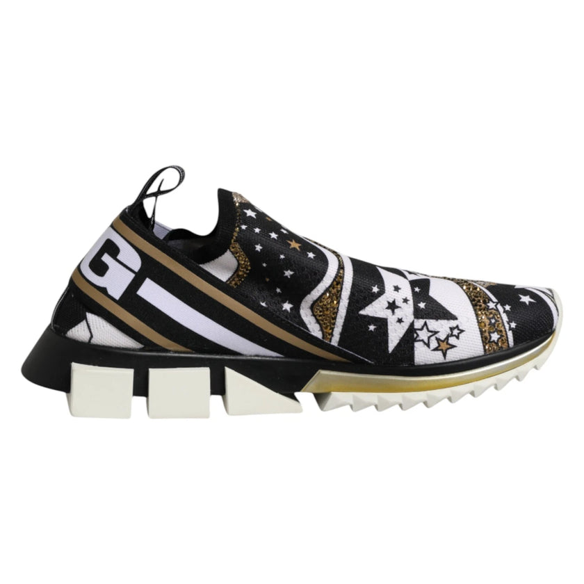 Dolce & Gabbana Multicolor Sorrento Low Top Turnschuhe Schuhe