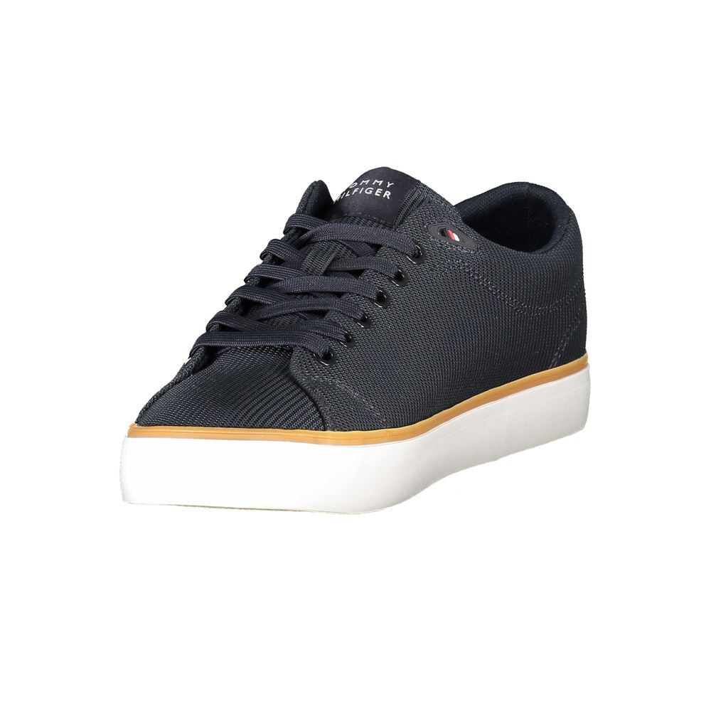 Tommy Hilfiger Men's Blue Polyester Sneakers
