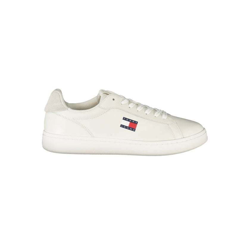 Tommy Hilfiger Bianco Polyurethane Herren Sneaker