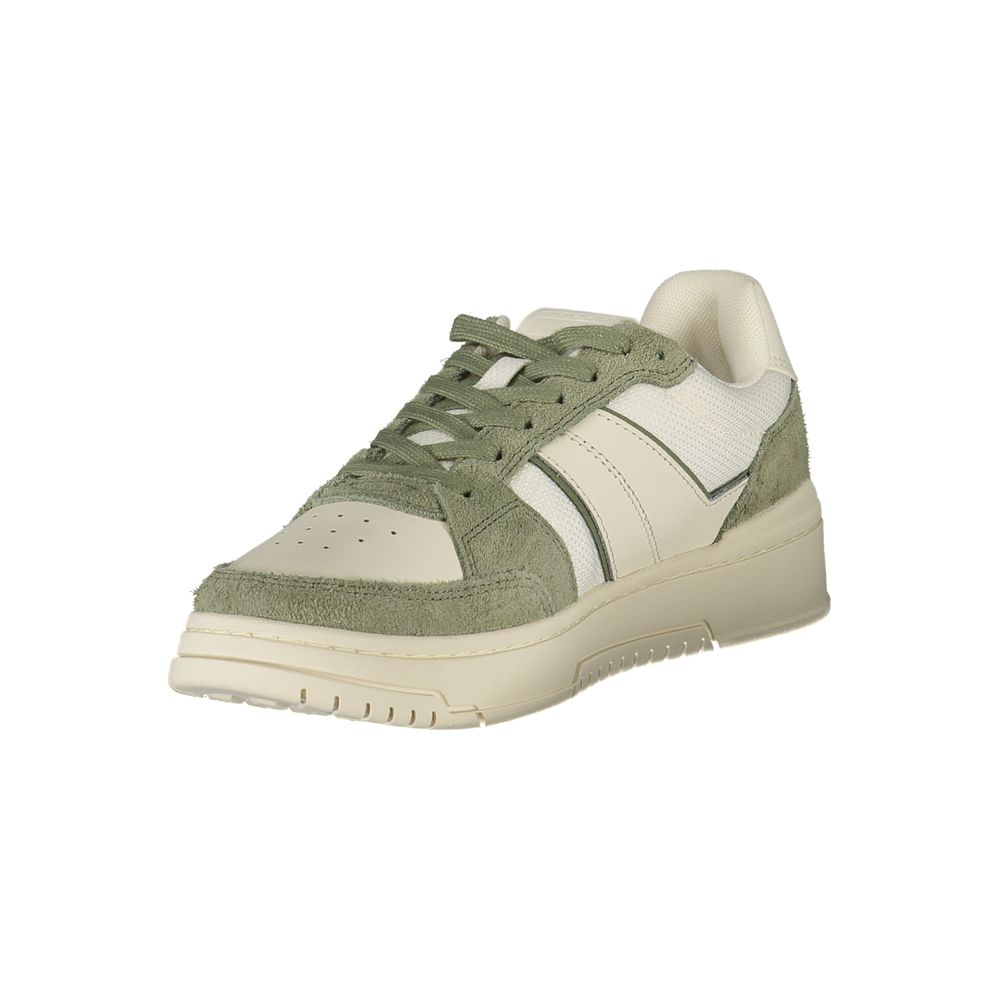 Tommy Hilfiger Men's White Polyester Sneakers