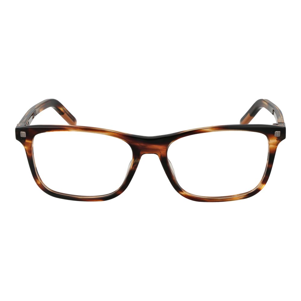Ermenegildo Zegna Braune Brille aus Acetat (Gestell)