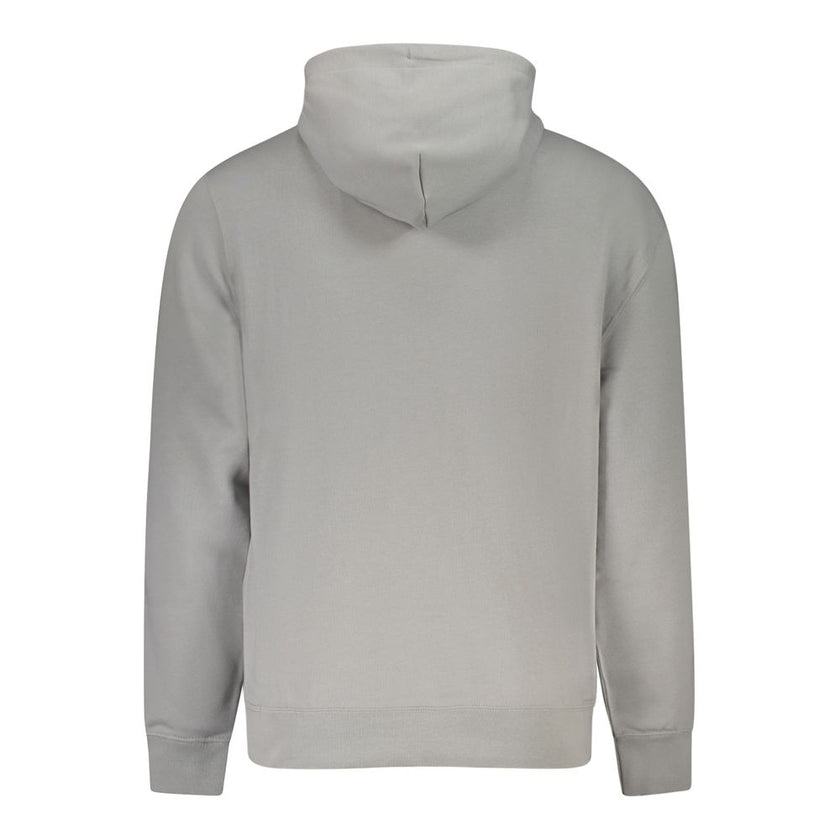 Calvin Klein Grauer Baumwollpullover für Männer
