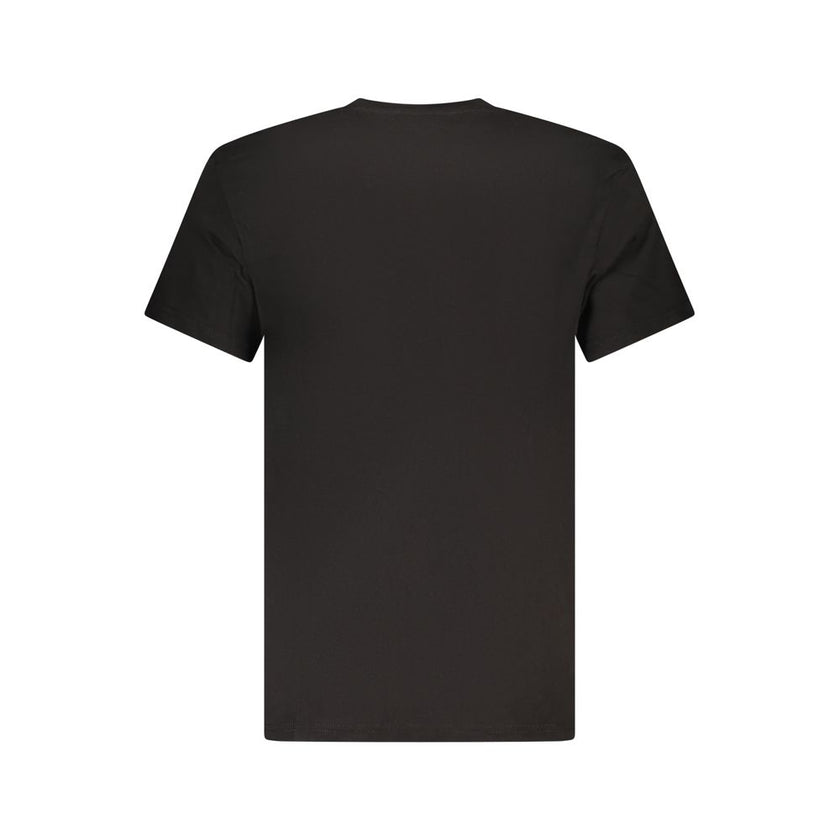 Tommy Hilfiger Schwarzes Baumwoll-T-Shirt für Herren
