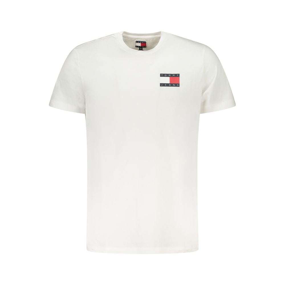 Tommy Hilfiger Men's White Cotton T-Shirt