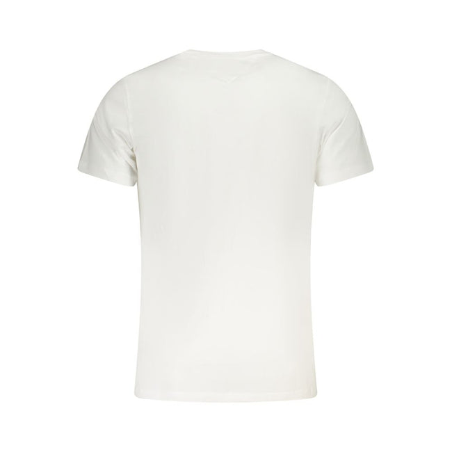 Tommy Hilfiger Weißes Herren-T-Shirt aus Baumwolle