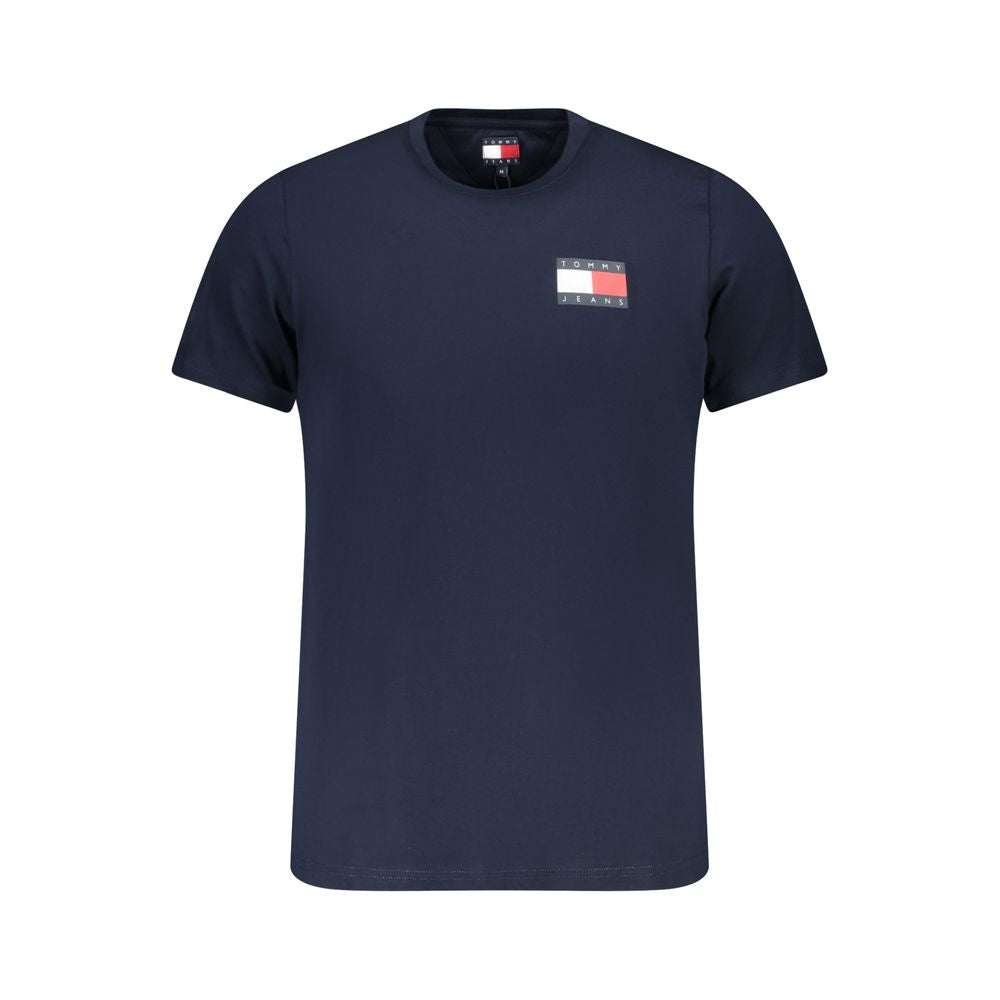 Tommy Hilfiger Men's Blue Cotton T-Shirt