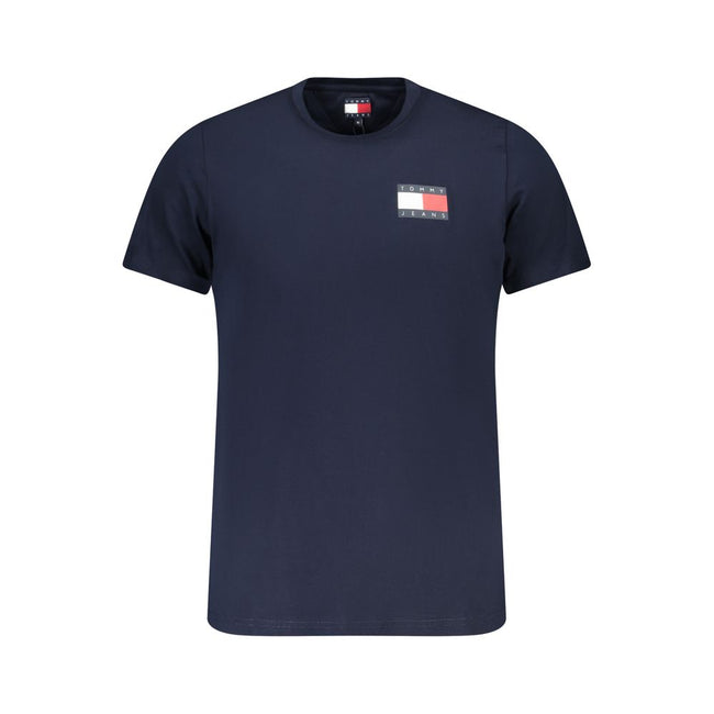 Tommy Hilfiger Blu Baumwoll-T-Shirt für Herren