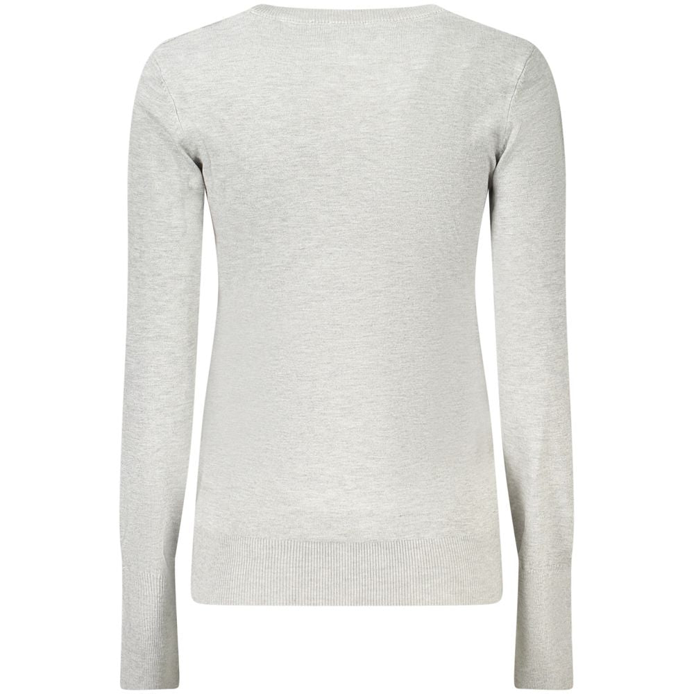Guess Jeans Grigio Viscosa Damenpullover