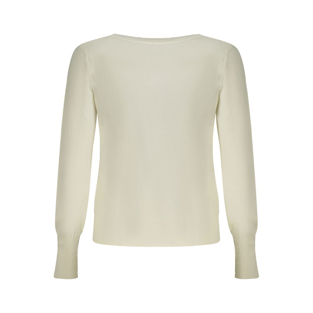 Guess Jeans Women's White Viscose Sweater