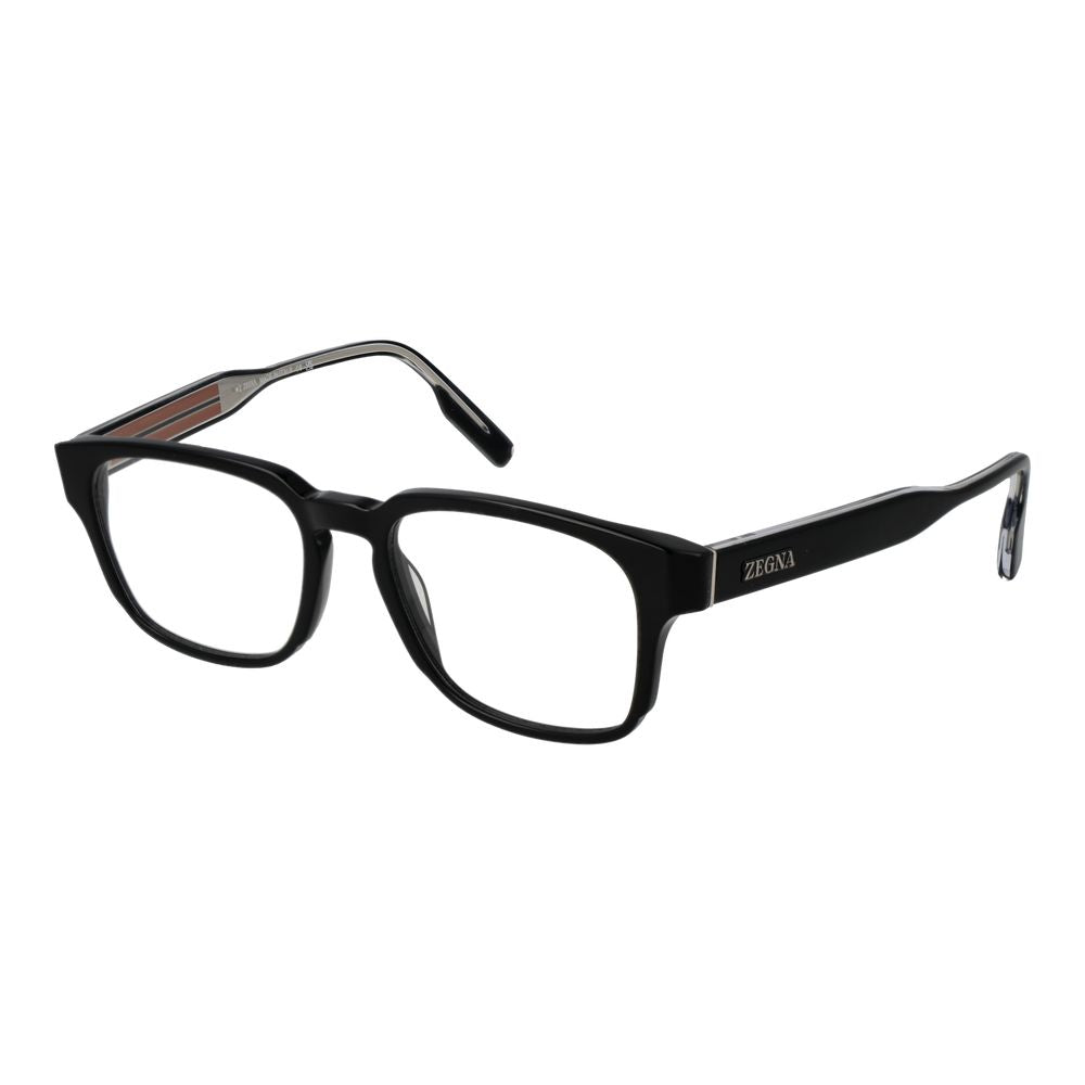 Ermenegildo Zegna Schwarze Brille aus Acetat (Gestell)