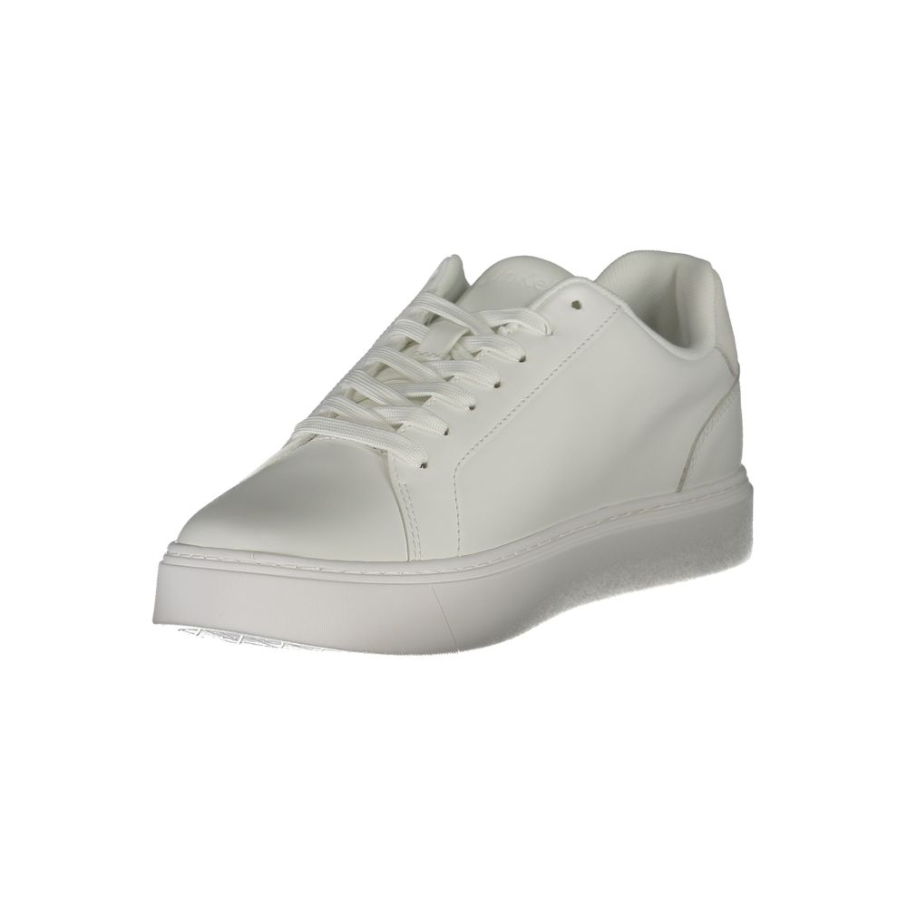 Calvin Klein White Polyurethane Men's Sneaker