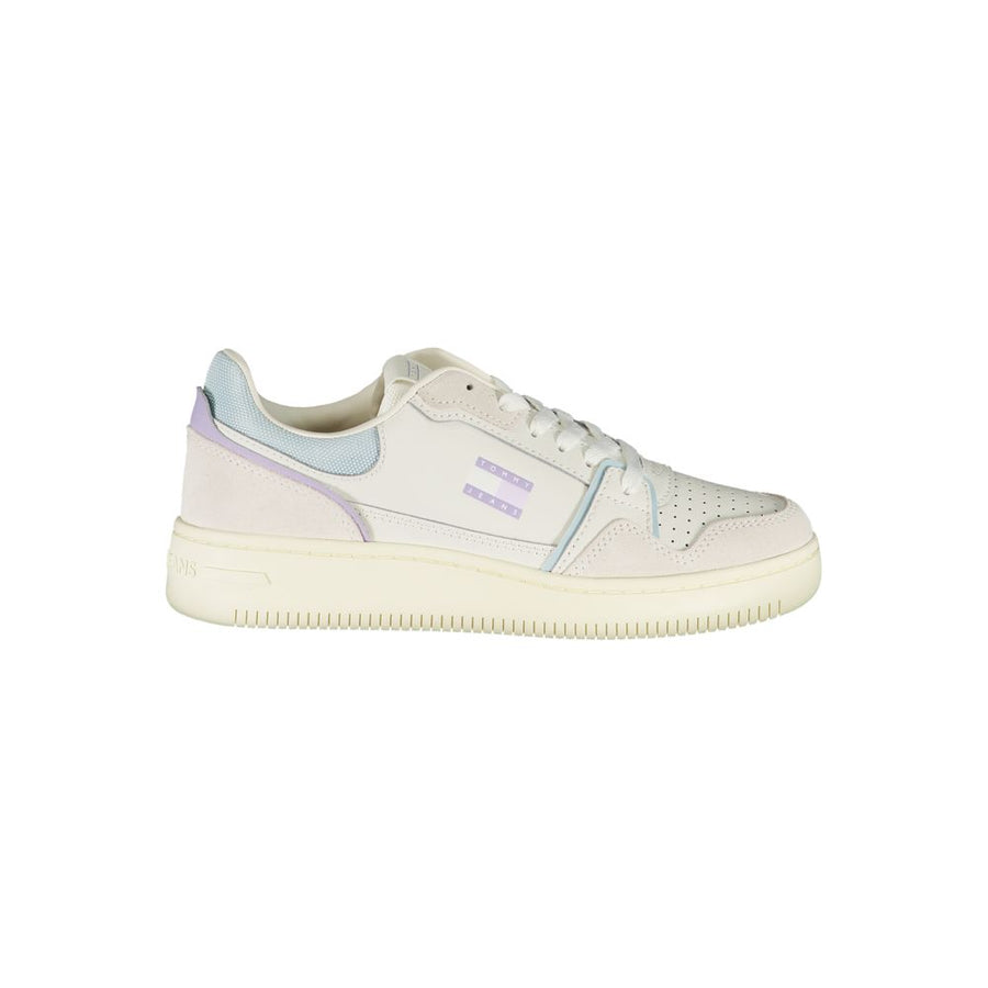 Tommy Hilfiger White Women's Polyurethane Sneakers